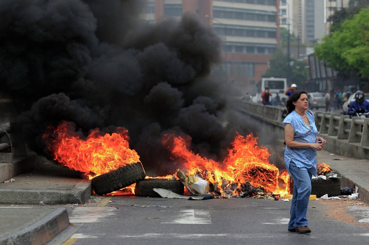Беспорядки в Каракасе