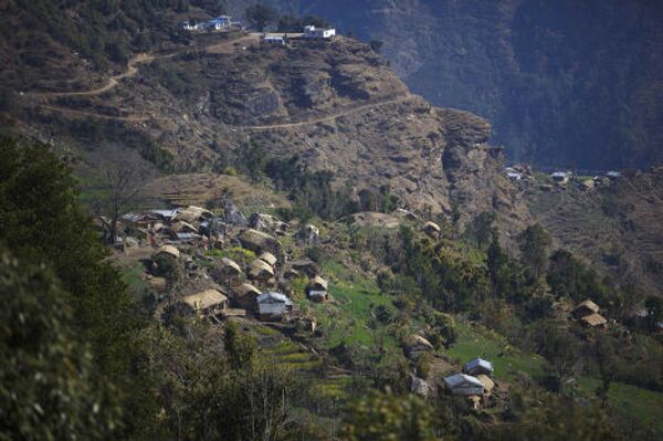 Деревня Легудсен в Непале
