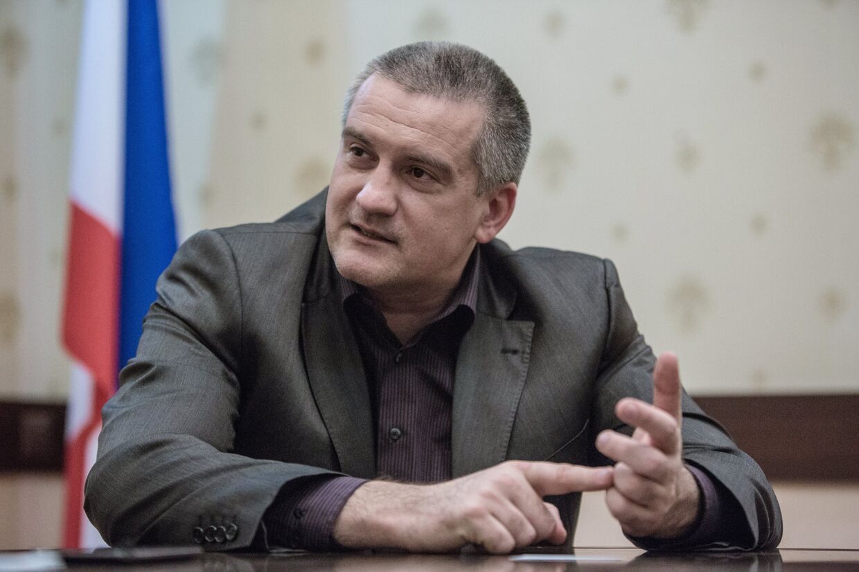 Председатель Совета министров Автономной Республики Крым Сергей Аксенов
