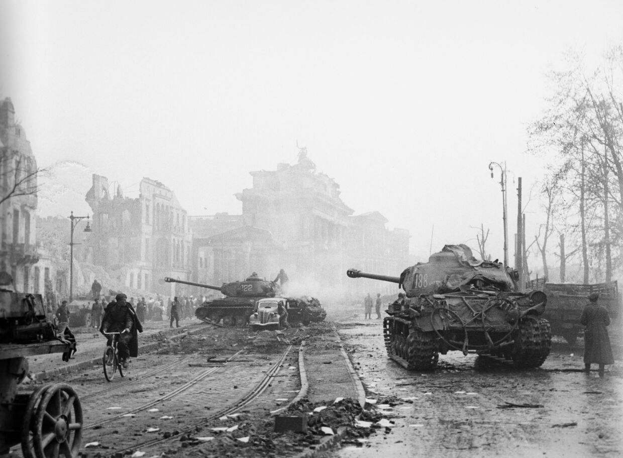 Последние бои за Берлин, май 1945 года