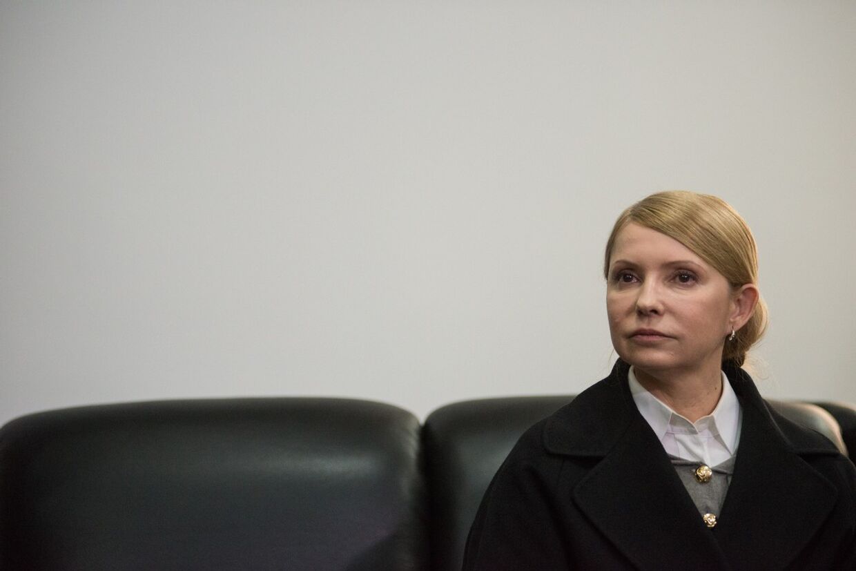 Юлия Тимошенко на пресс-конференции в Донецке