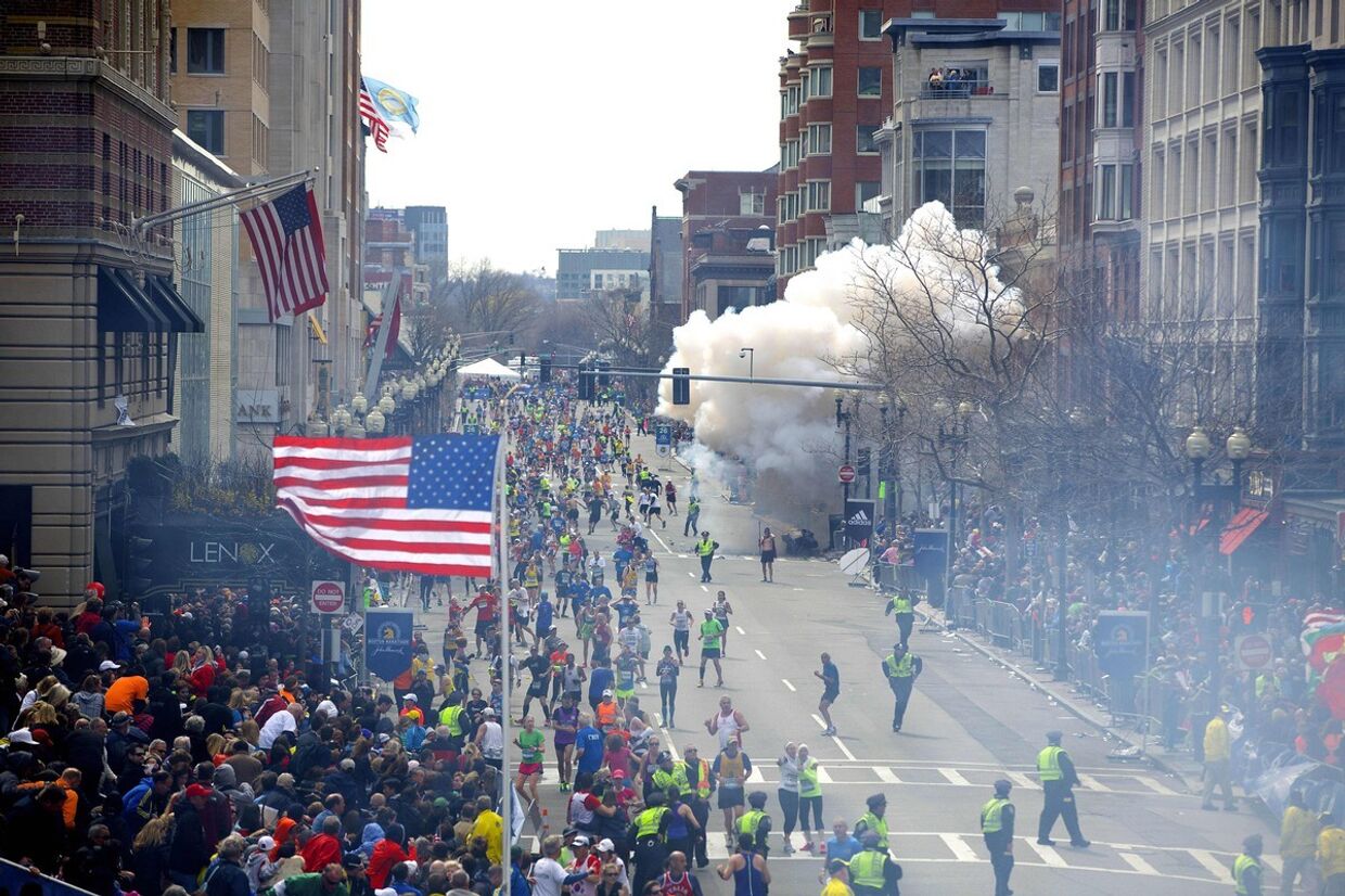 Взрыв у финишной линии Бостонского марафона, 15 апреля 2013 г.