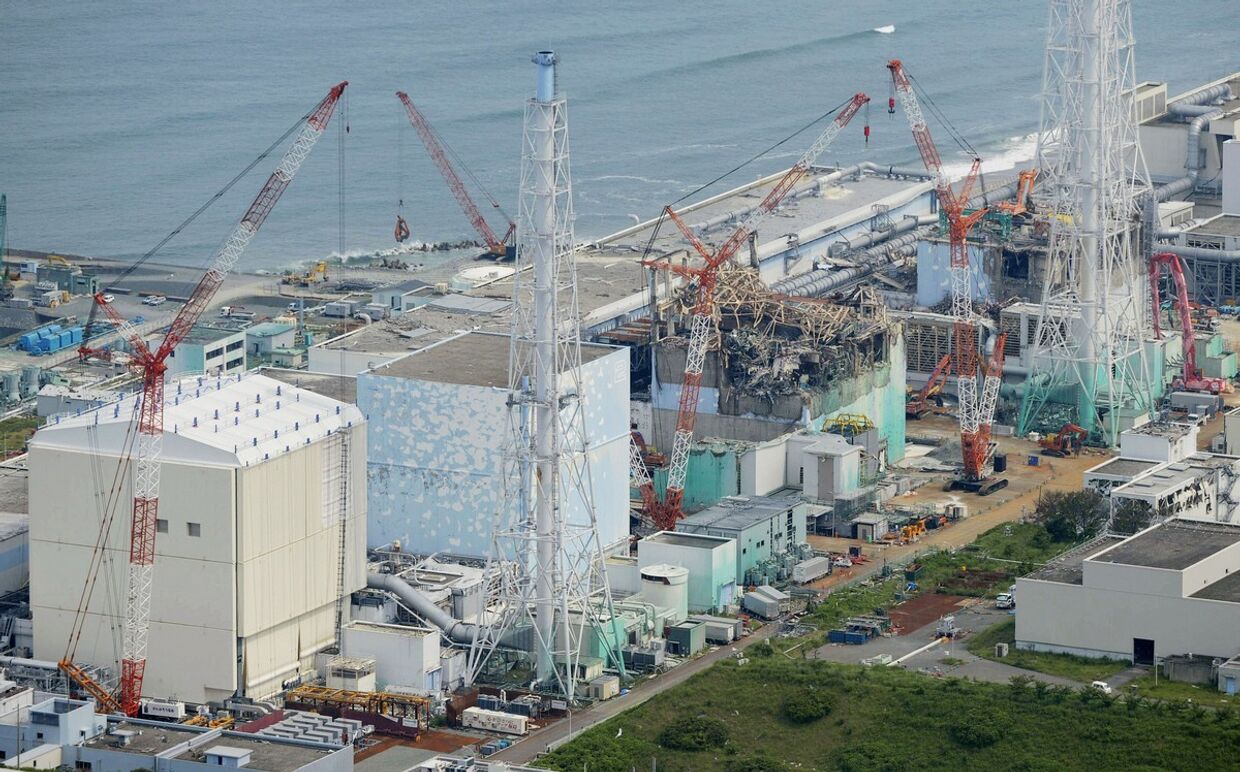 АЭС «Фукусима-1» через год после аварии