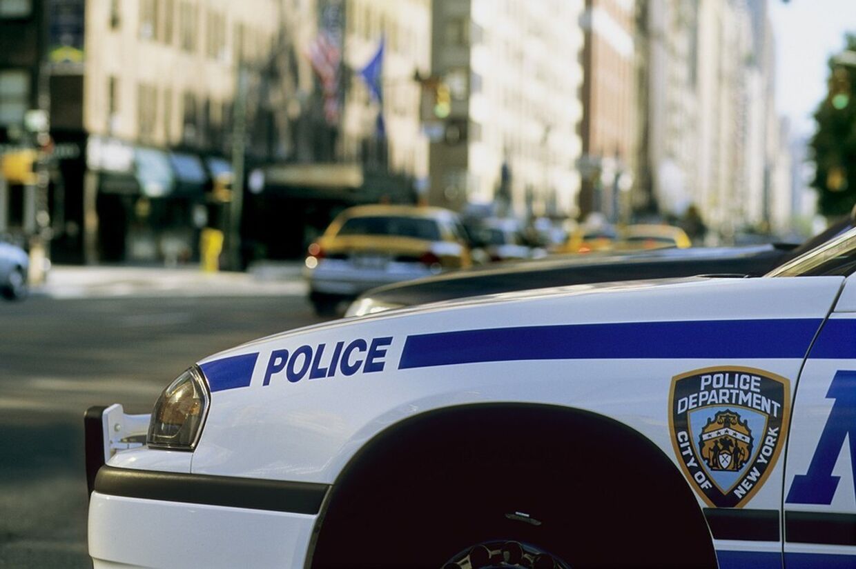 Автомобиль полиции в Нью-Йорке