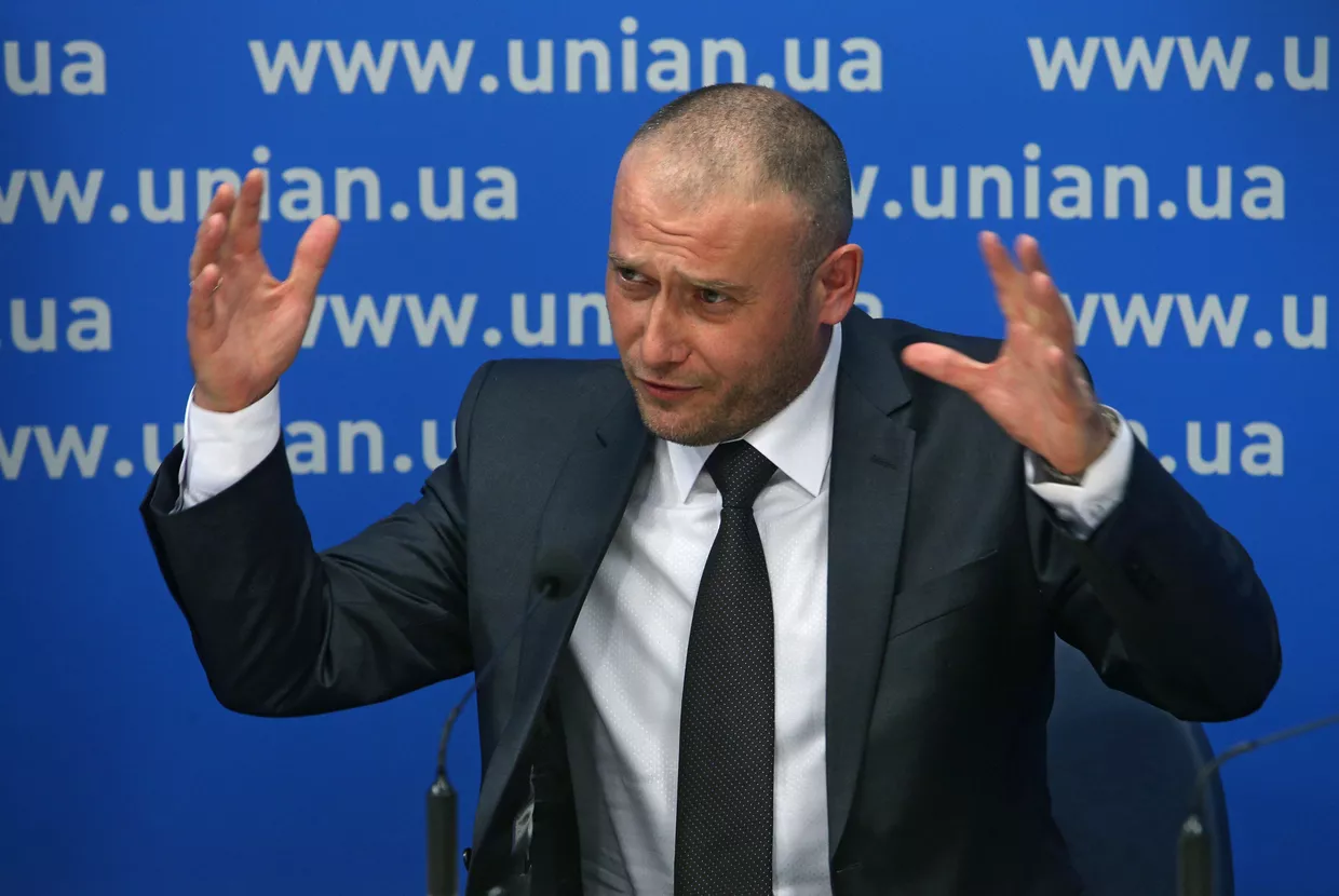 Пресс-конференция кандидата в президента Украины Д.Яроша Пресс-конференция кандидата в президента Украины Д.Яроша