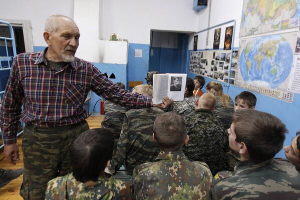 Урок военной истории в кадетской школе имени генерала Ермолова