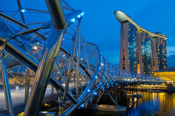 Мост Хеликс в Сингапуре