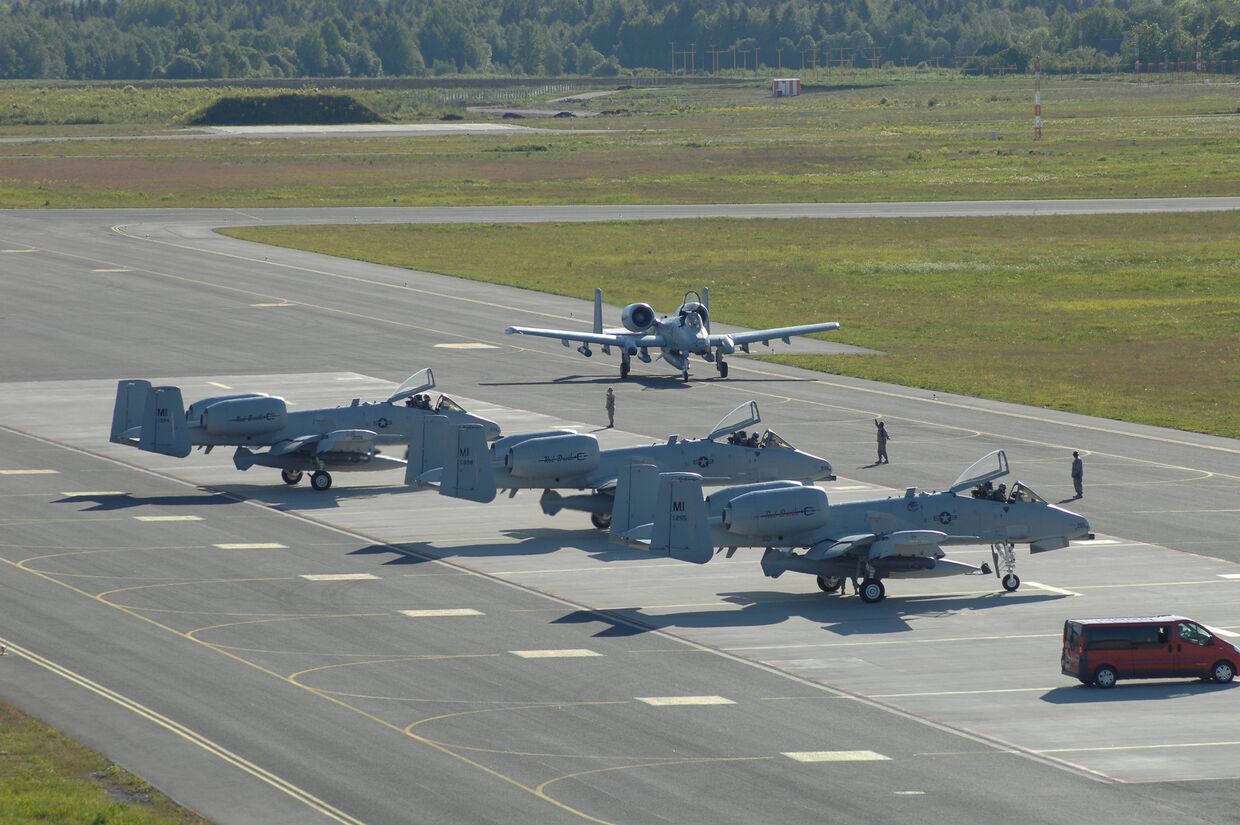 Военный аэродром Эмари в Эстонии