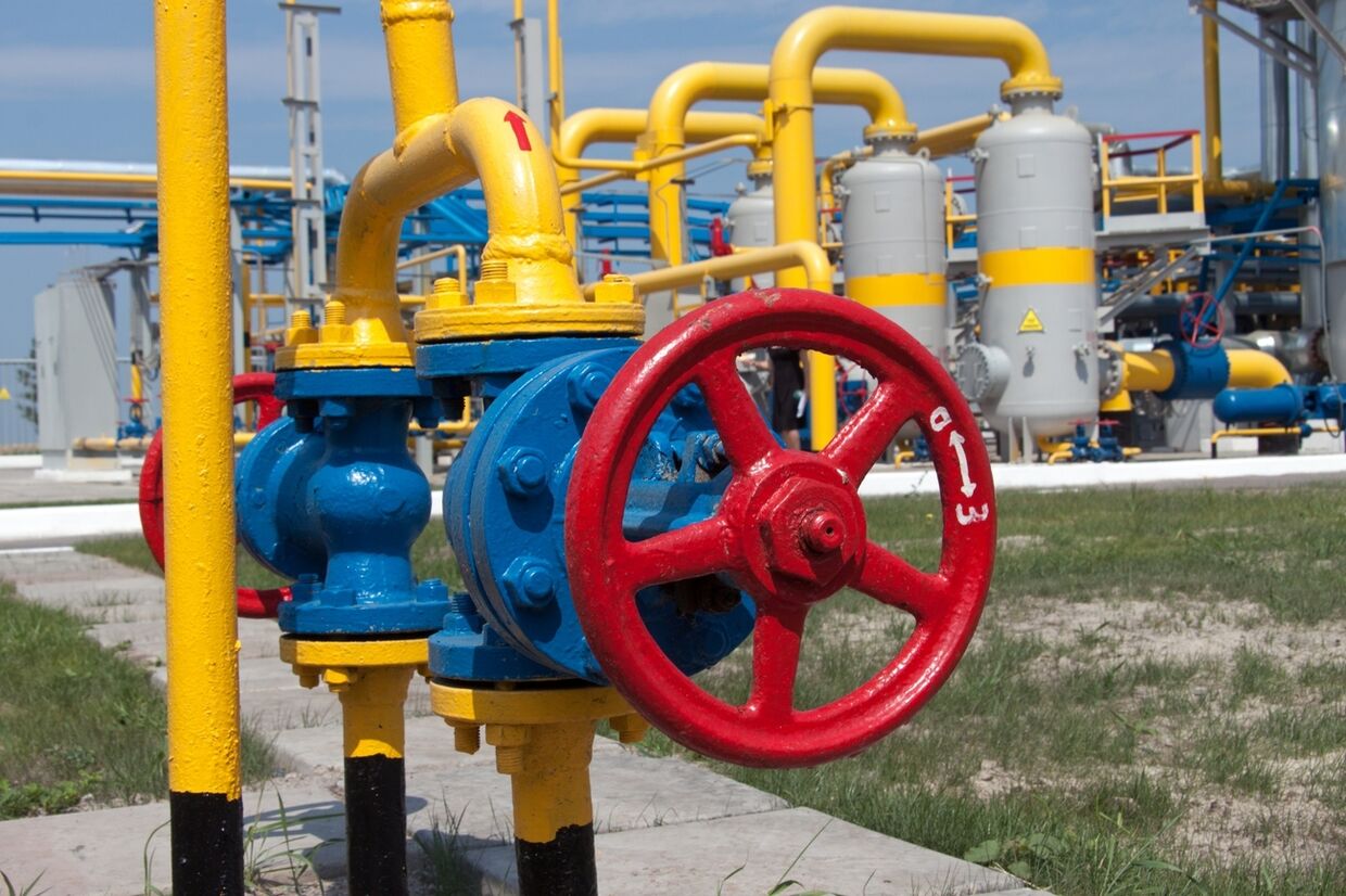 Газопровод компании «Укргаздобыча», дочерней компании «Нафтогаз»