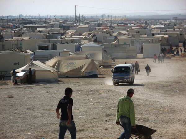 Лагерь сирийских беженцев Заатари