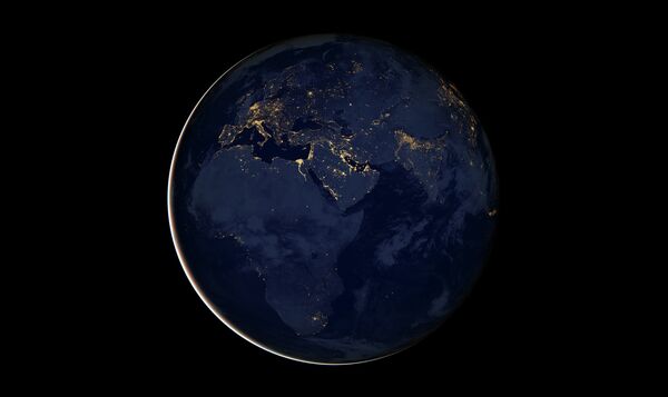 Космический снимок Земли