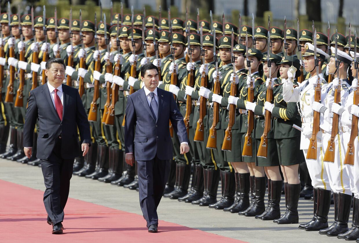 Визит президента Туркменистана Гурбангулы Бердымухамедова в Пекин