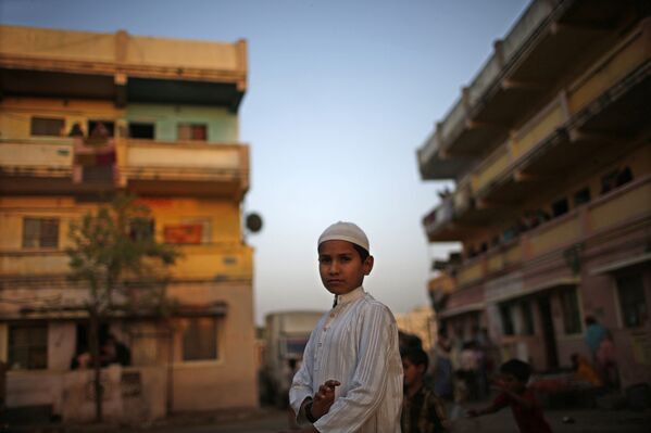 Мальчик-мусульманин в Ахмадабаде