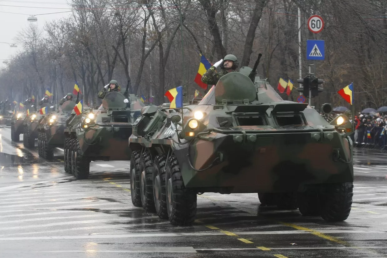Военный парад в Бухаресте