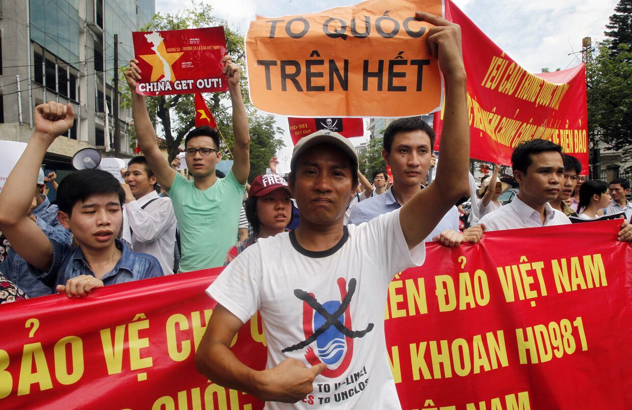 Антикитайские выступления во Вьетнаме