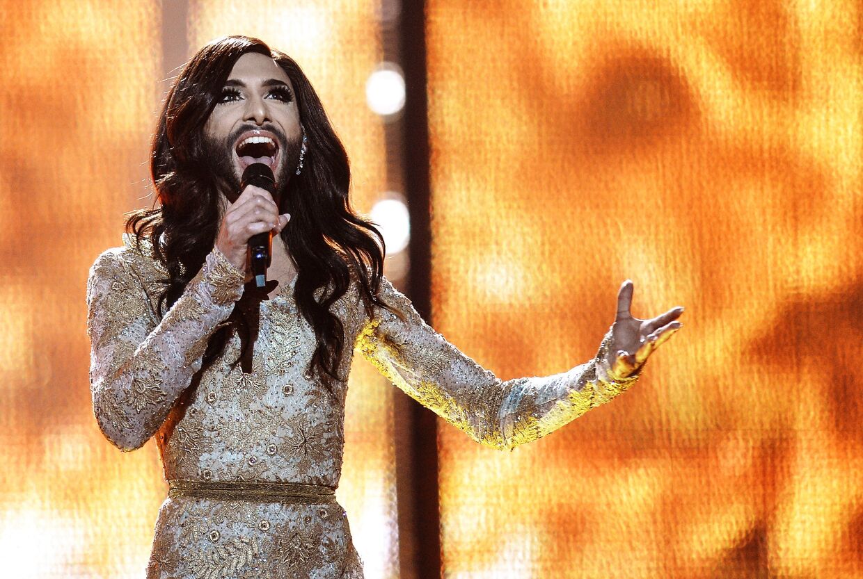 Кончита Вурст на международном конкурсе песни Евровидения-2014