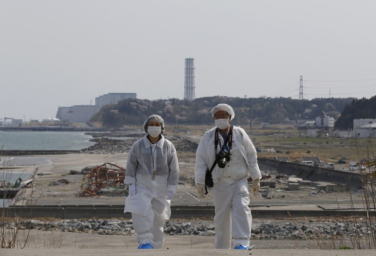 Город-призрак Томиока рядом с АЭС «Фукусима-1»