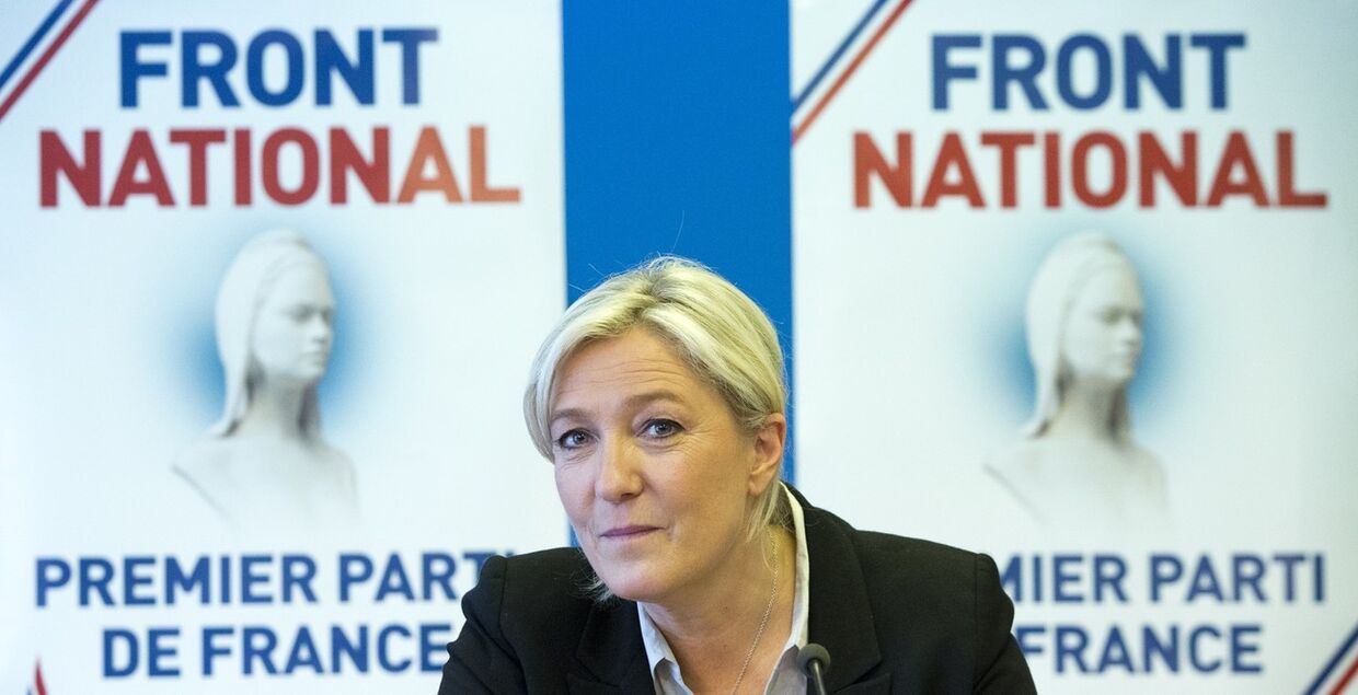 Лидер партии «Национальный фронт» Марин Ле Пен