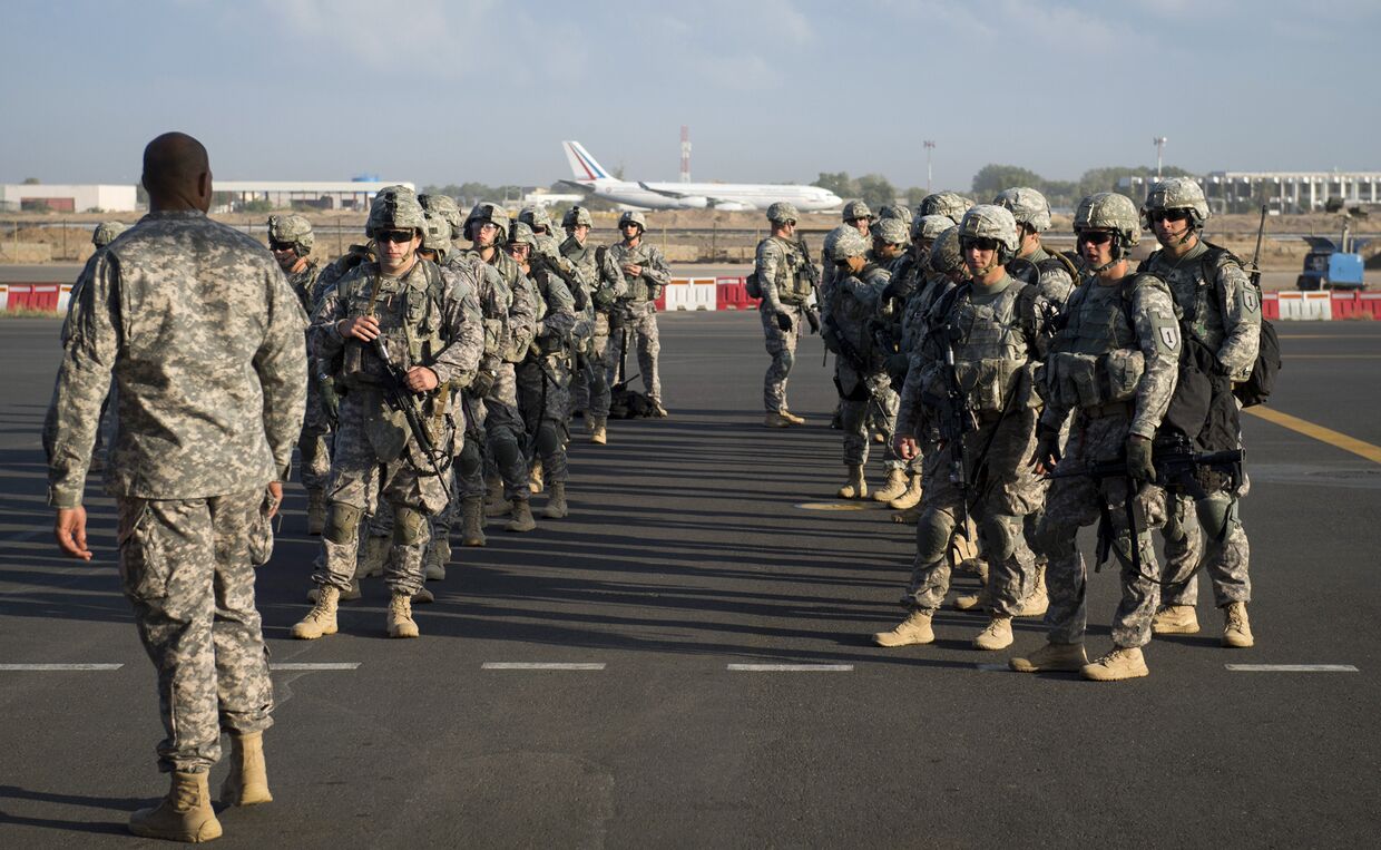 Американская военная база «Кэмп-Лемоньер» в Джибути