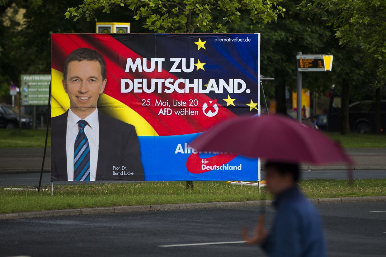 Предвыборный плакат партии «Альтернатива для Германии»