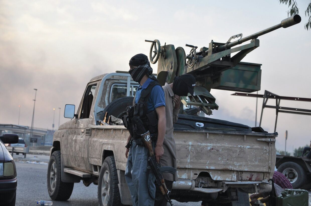 Боевики группировки Исламское государство Ирака и Леванта используют военную технику, захваченную у правительственных войск.