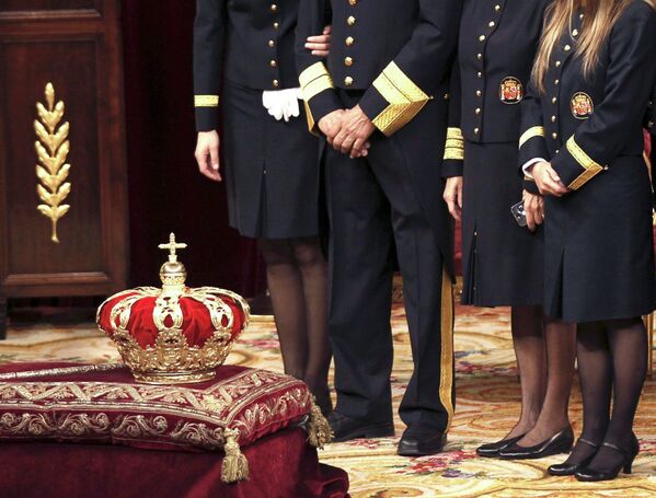 Церемония коронации короля ИспаниИ Фелипе VI 
