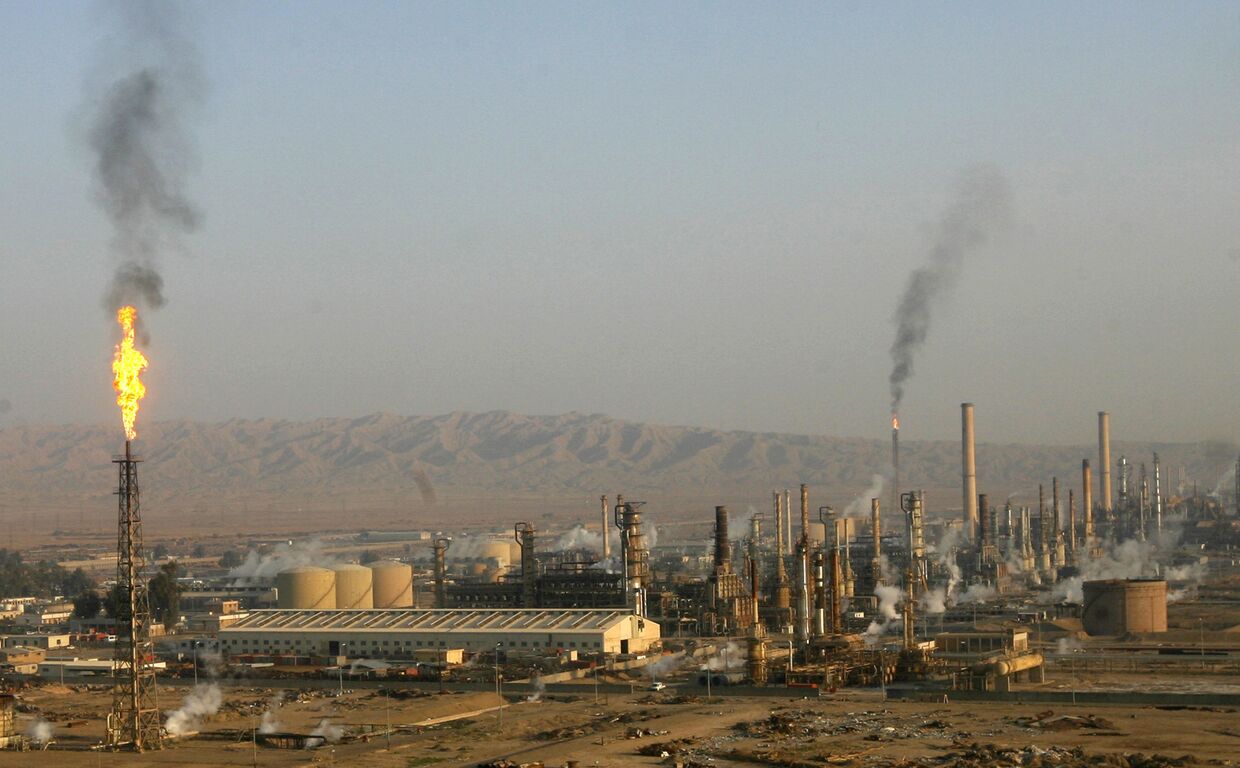 Нефтеперерабатывающий завод в Байджи