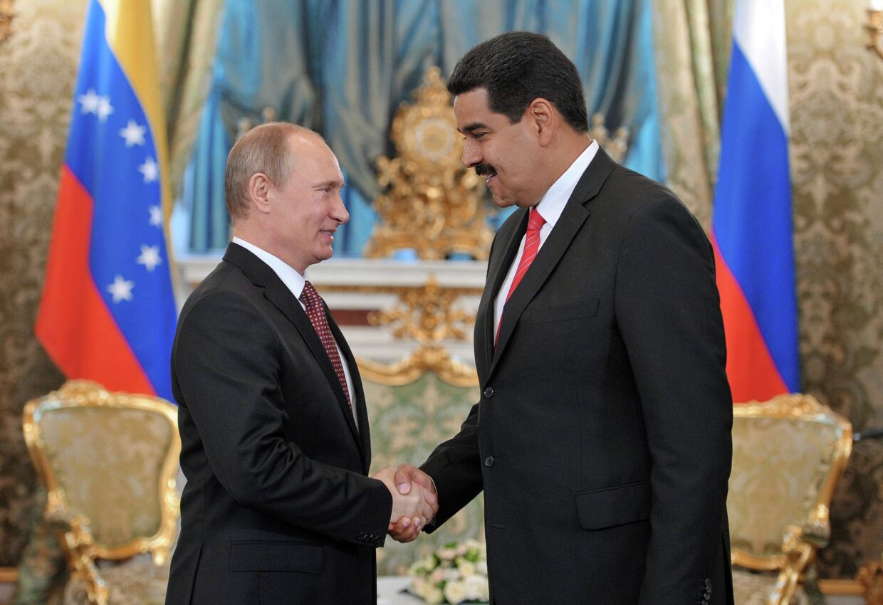 Владимир Путин и Николас Мадуро Морос в Кремле