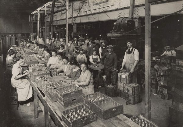 Работа пивоваренного завода во время Первой мировой войны