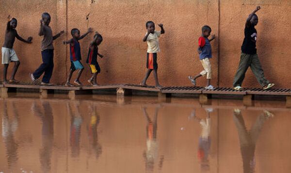 Наводнение в городе Ниамей, Нигер