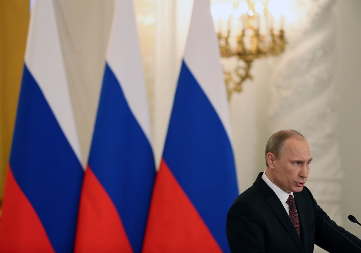 Обращение Владимира Путина к Федеральному собранию по поводу принятия Крыма в состав России