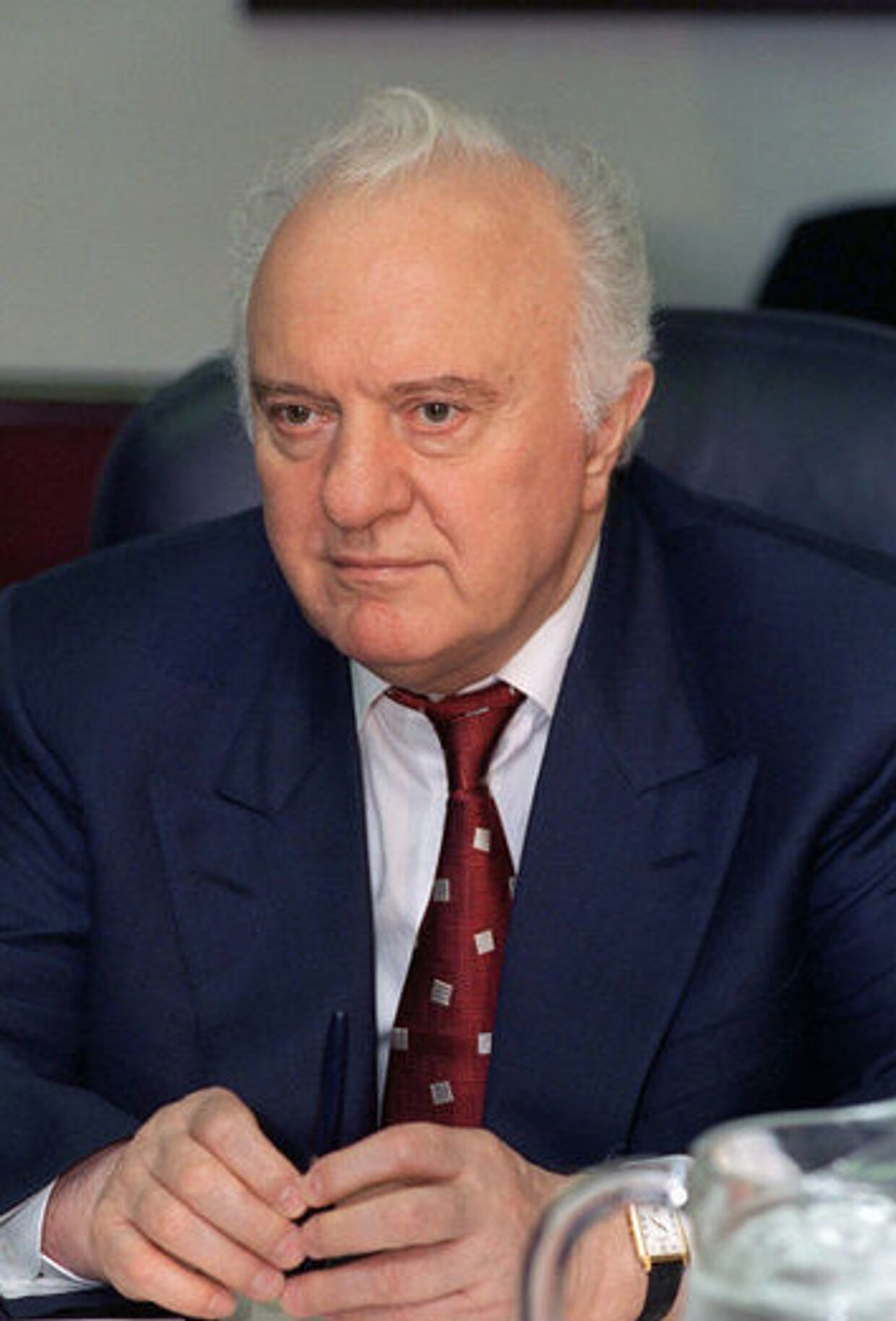 Бывший президент Грузии Эдуард Шеварднадзе