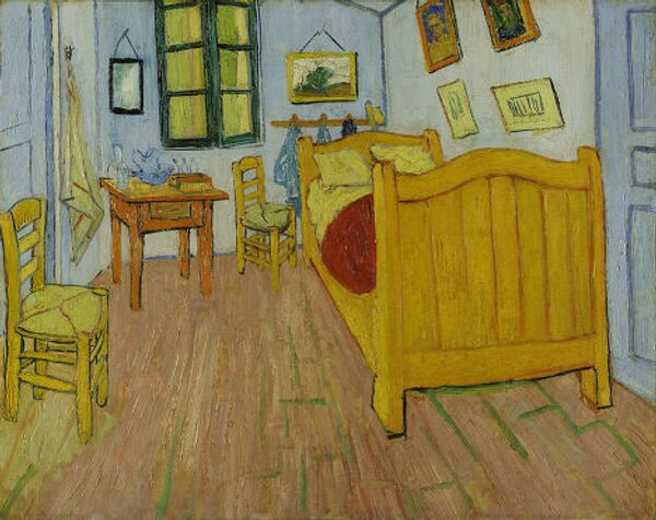 Винсент Ван Гог «Спальня в Арле», 1888