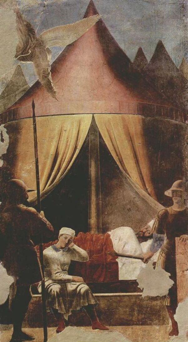 Пьеро делла Франческа «Сон Константина», 1452-1466
