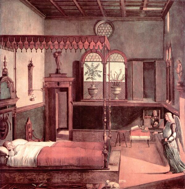 Витторе Карпаччо «Сон святой Урсулы», 1497-1498