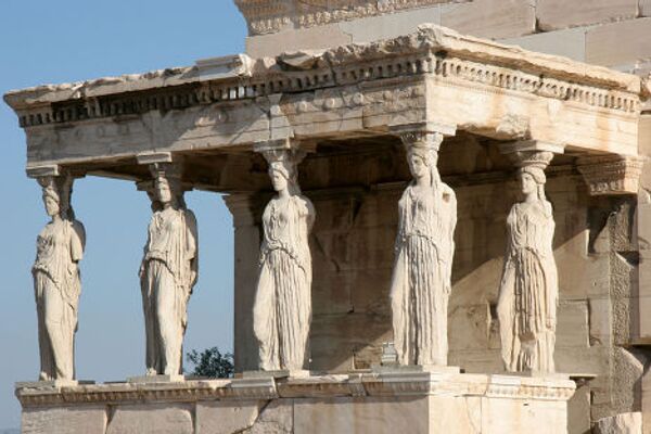Вид на Акрополь, Афины