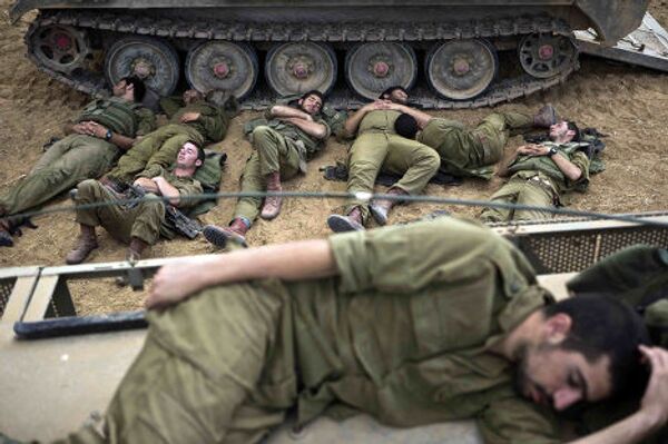 Спящие израильские солдаты