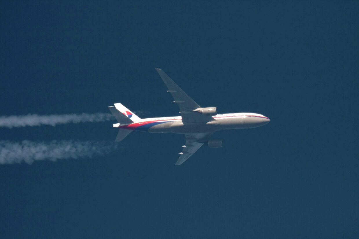 Самолет Boeing 777 компании Malaysia Airlines. Архивное фото