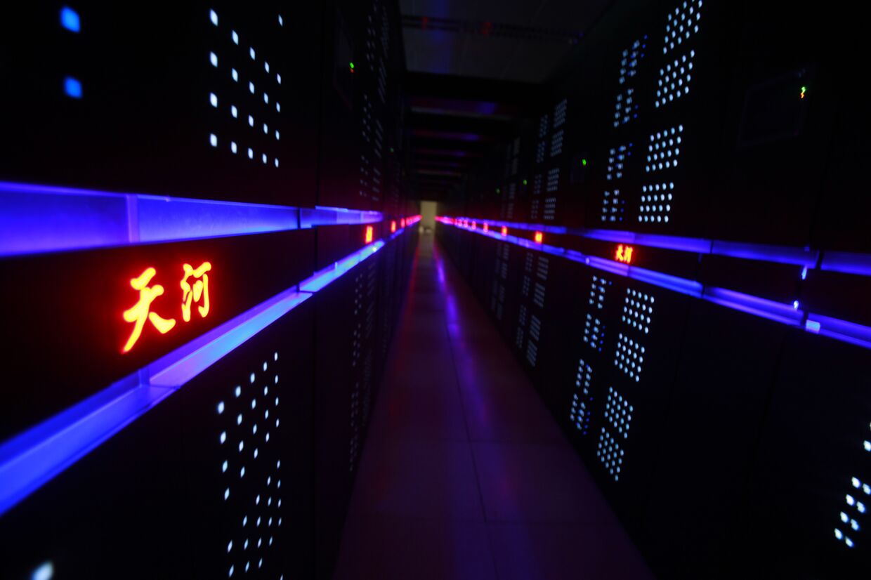 Китайский суперкомпьютер «Тяньхэ-2»
