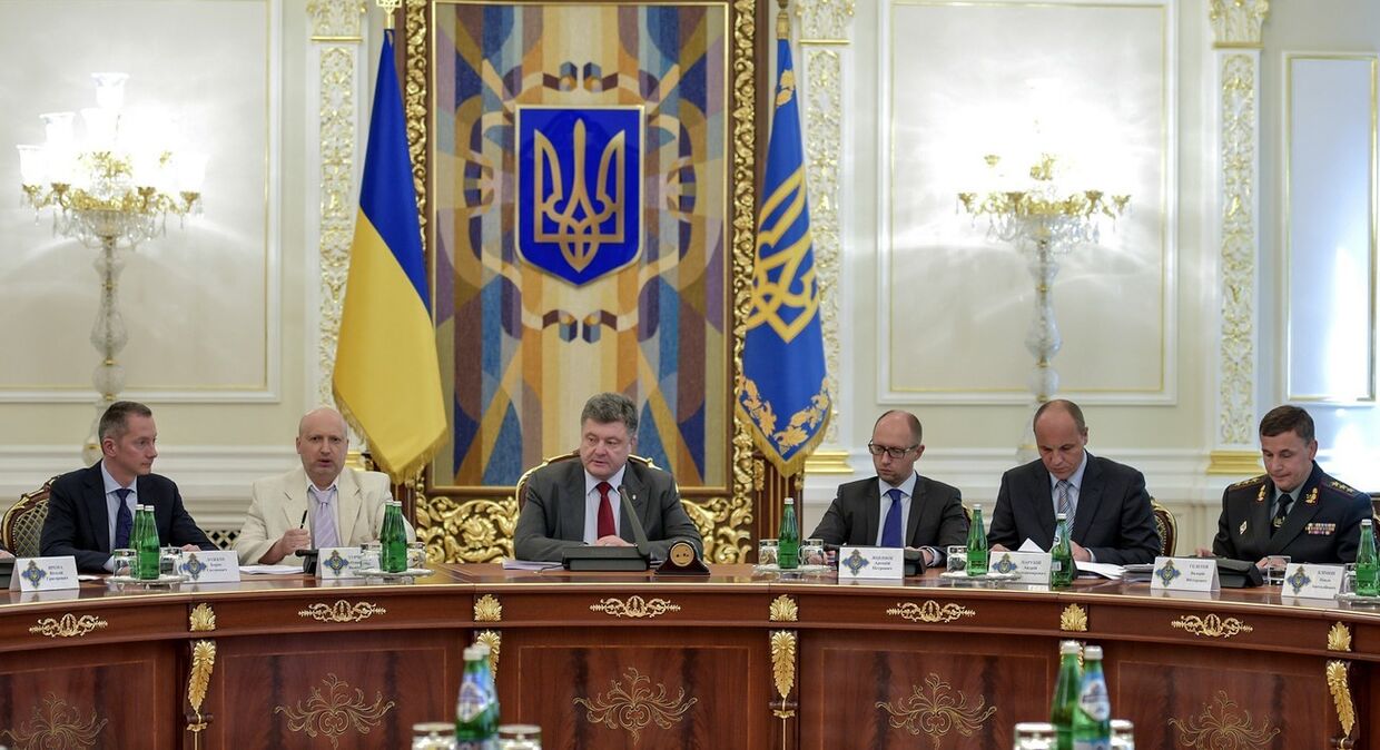 Заседание Совета безопасности в Киеве