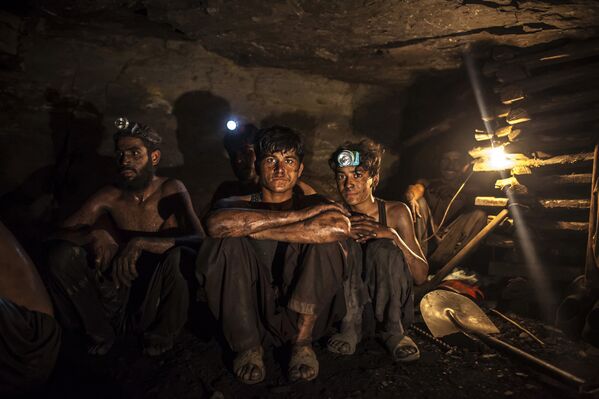 Угольная шахта в провинции Пенджаб в Пакистане