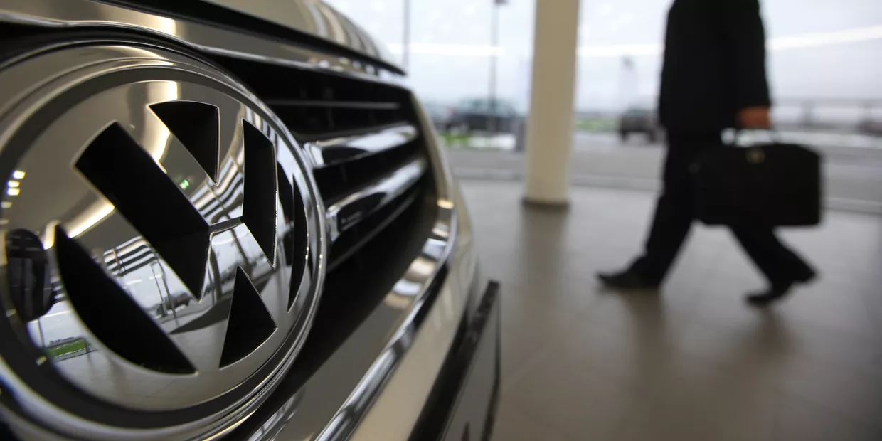Работа завода Volkswagen в Калуге