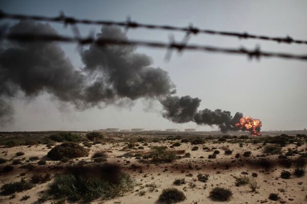 Сжигание отходов нефтяного производства в Ливии