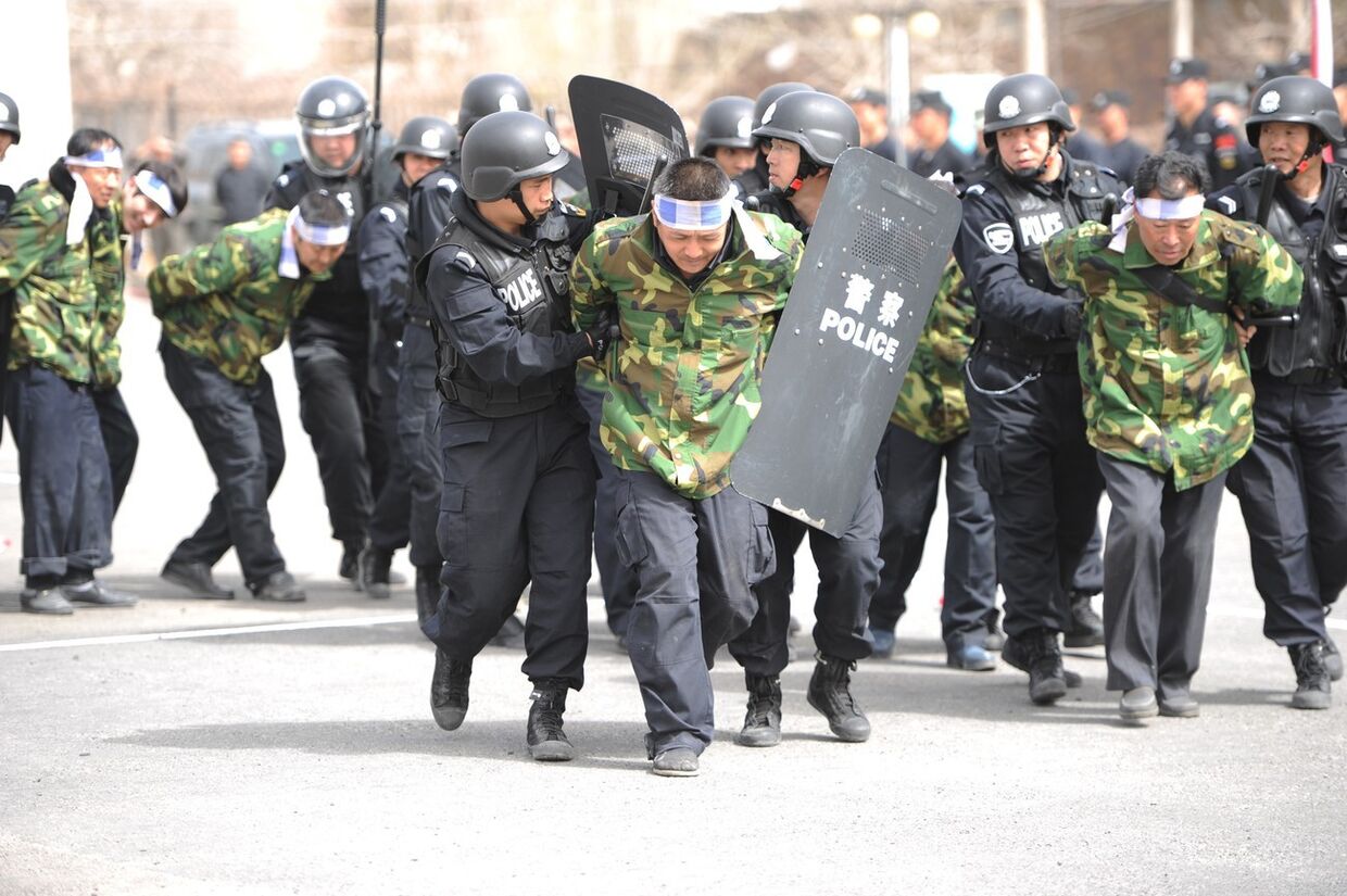 Антитеррористическая операция в городе Урумчи Синьцзян-Уйгурского автономного округа