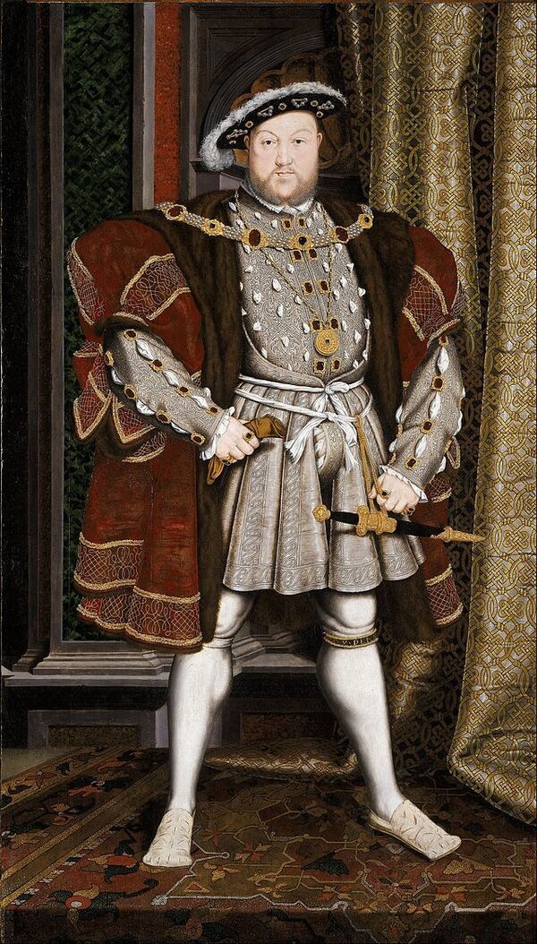 Ганс Гольбейн Младший «Портрет короля Генриха VIII»