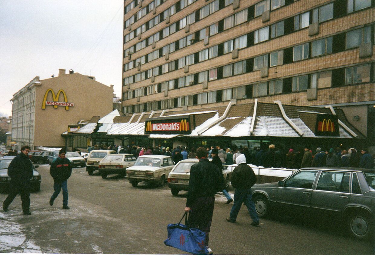 McDonald’s на Пушкинской площади Москва
