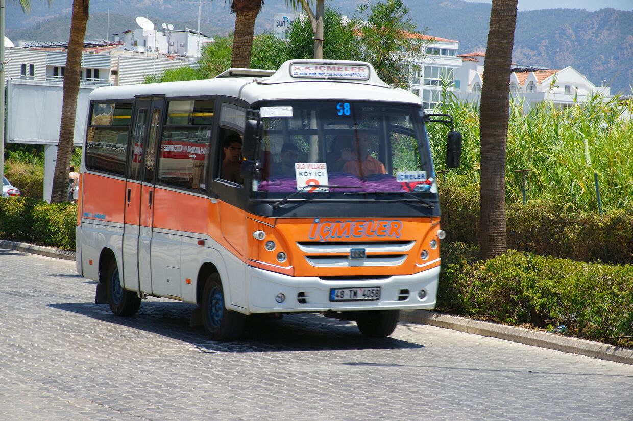 Турецкий автобус BMC