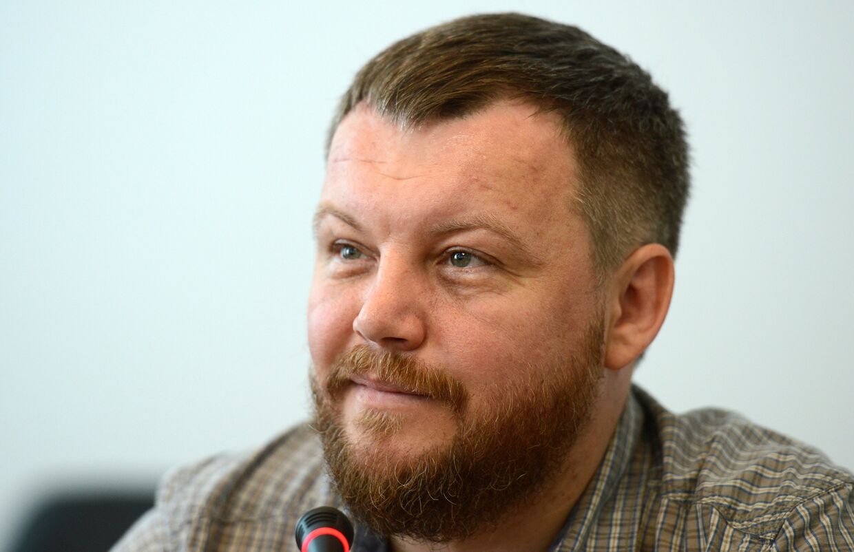 Сопредседатель Временного коалиционного правительства Донецкой народной республики (ДНР) Андрей Пургин