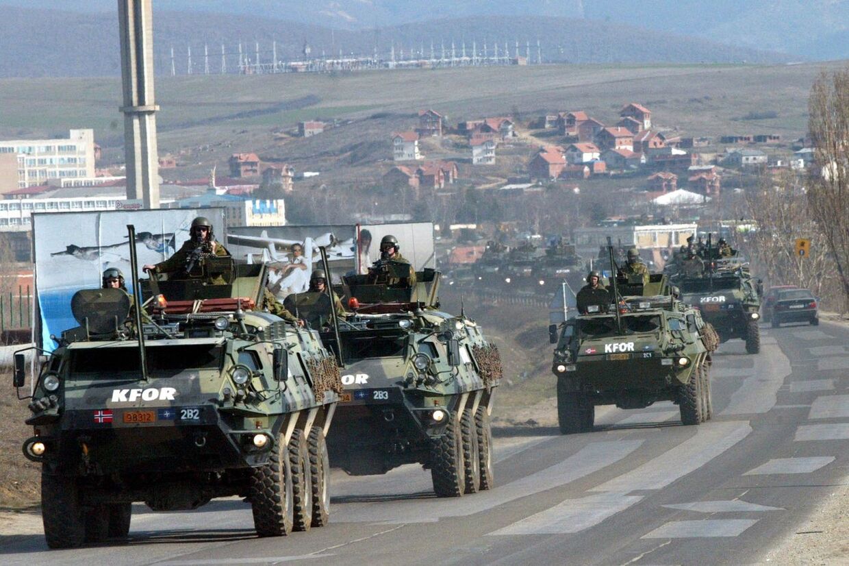 Солдаты НАТО в Косово