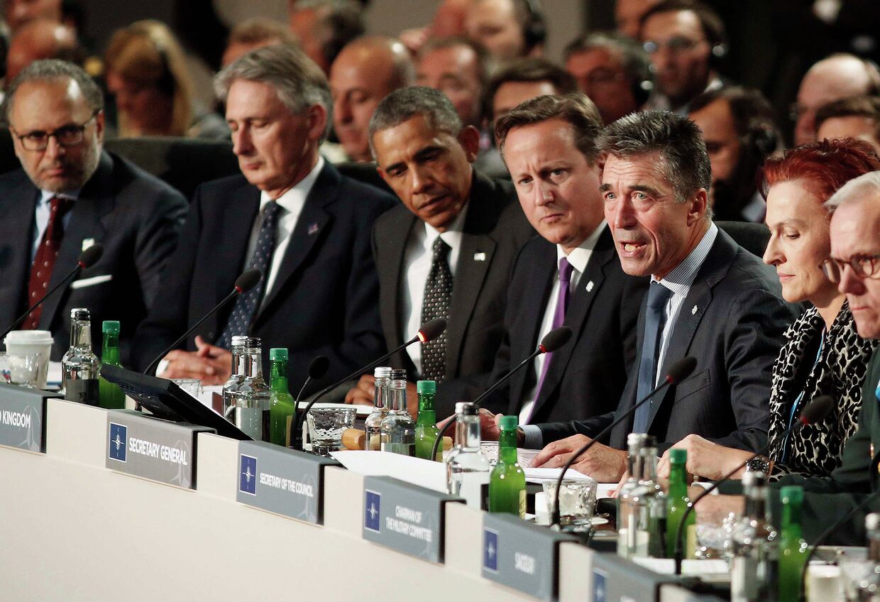 Встреча в рамках саммита стран НАТО в Уэльсе